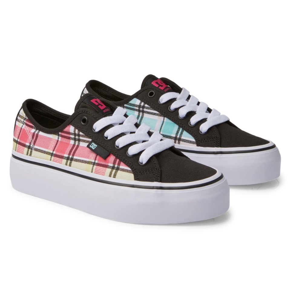 Basket DC Shoes France Manual Platform Multicolore Femme | UDE-9551744