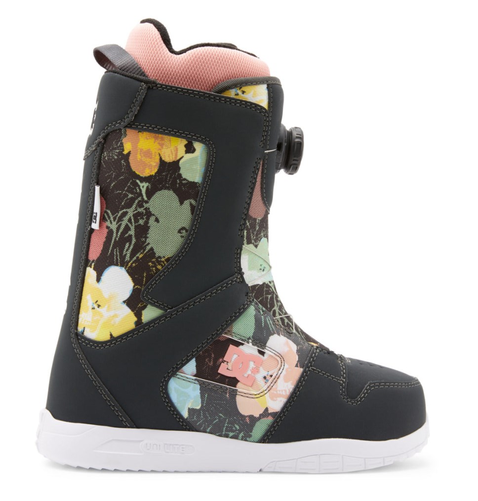 Bottes De Planche à Neige DC Shoes France Andy Warhol x Shoes Phase BOA Grise Noir Blanche Femme | XXY-7664842