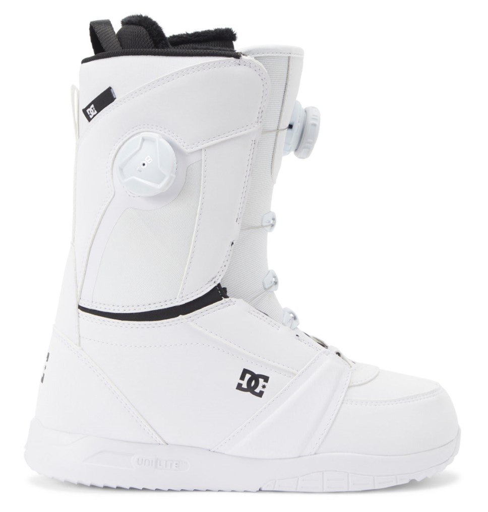 Bottes De Planche à Neige DC Shoes France Lotus BOA Blanche Femme | RUY-3230293