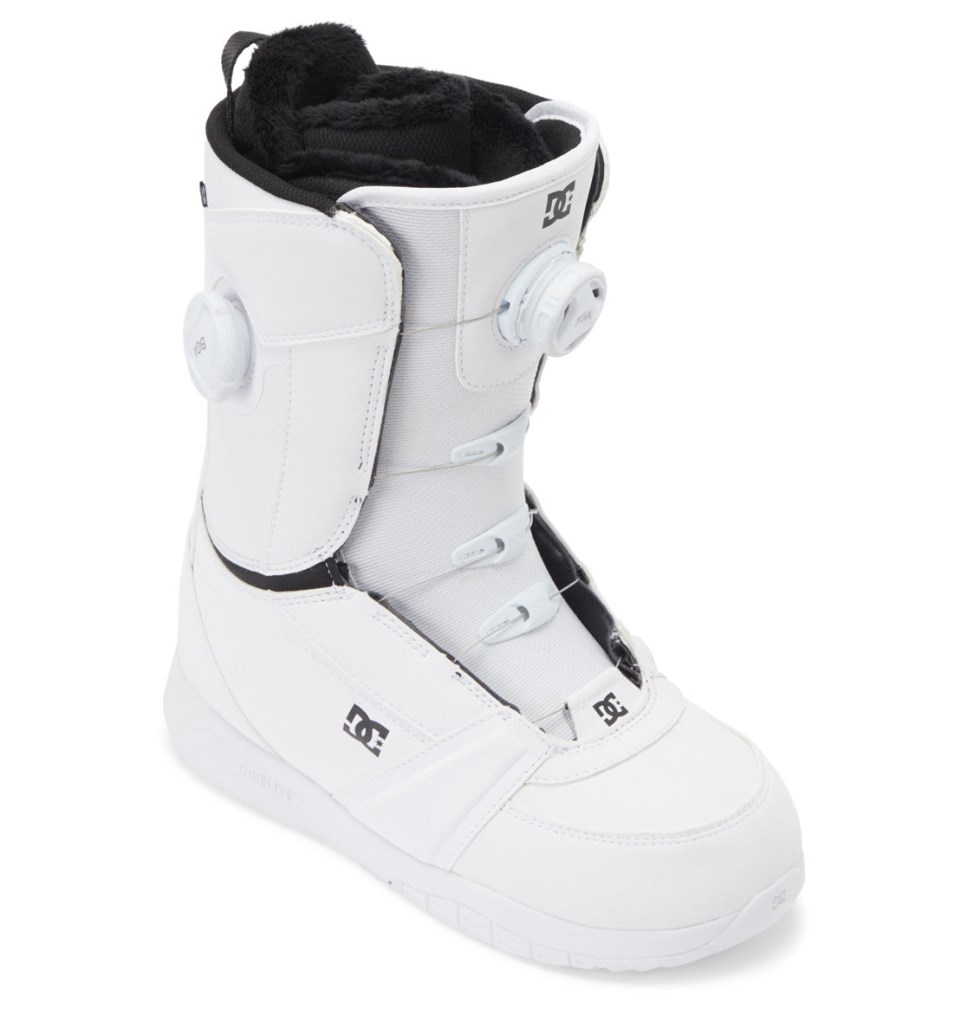 Bottes De Planche à Neige DC Shoes France Lotus BOA Blanche Femme | RUY-3230293