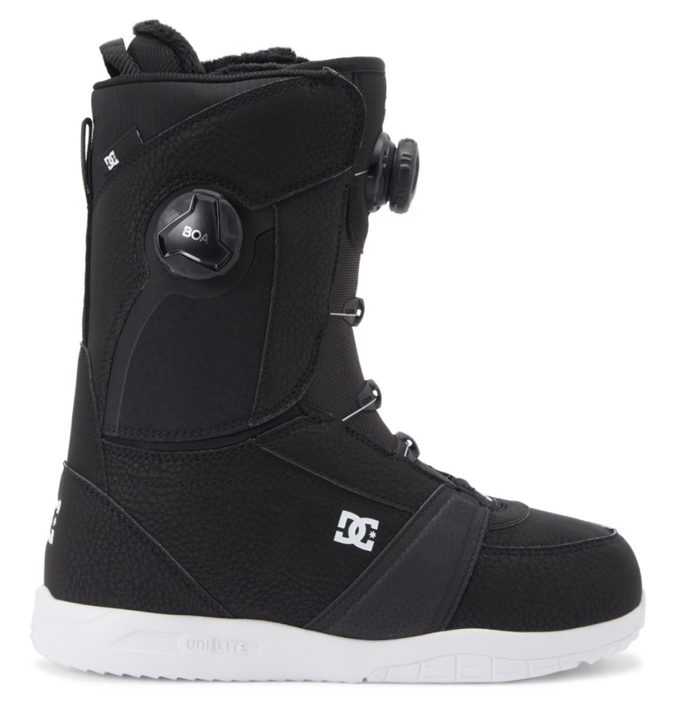 Bottes De Planche à Neige DC Shoes France Lotus BOA Noir Blanche Femme | THC-2152821