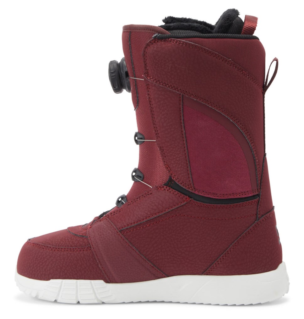 Bottes De Planche à Neige DC Shoes France Lotus BOA Bordeaux Noir Femme | DLZ-1739686