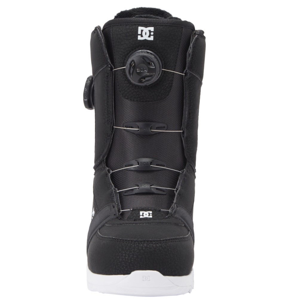 Bottes De Planche à Neige DC Shoes France Lotus BOA Noir Blanche Femme | THC-2152821