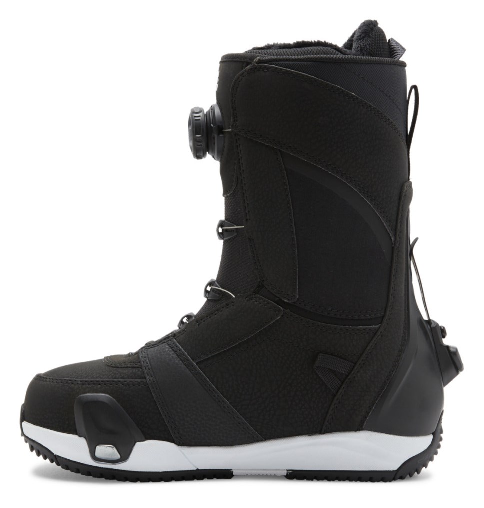 Bottes De Planche à Neige DC Shoes France Lotus Step On Noir Blanche Femme | INF-6063635