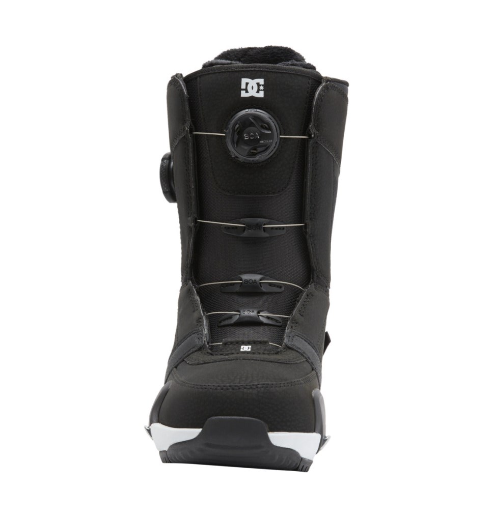 Bottes De Planche à Neige DC Shoes France Lotus Step On Noir Blanche Femme | INF-6063635