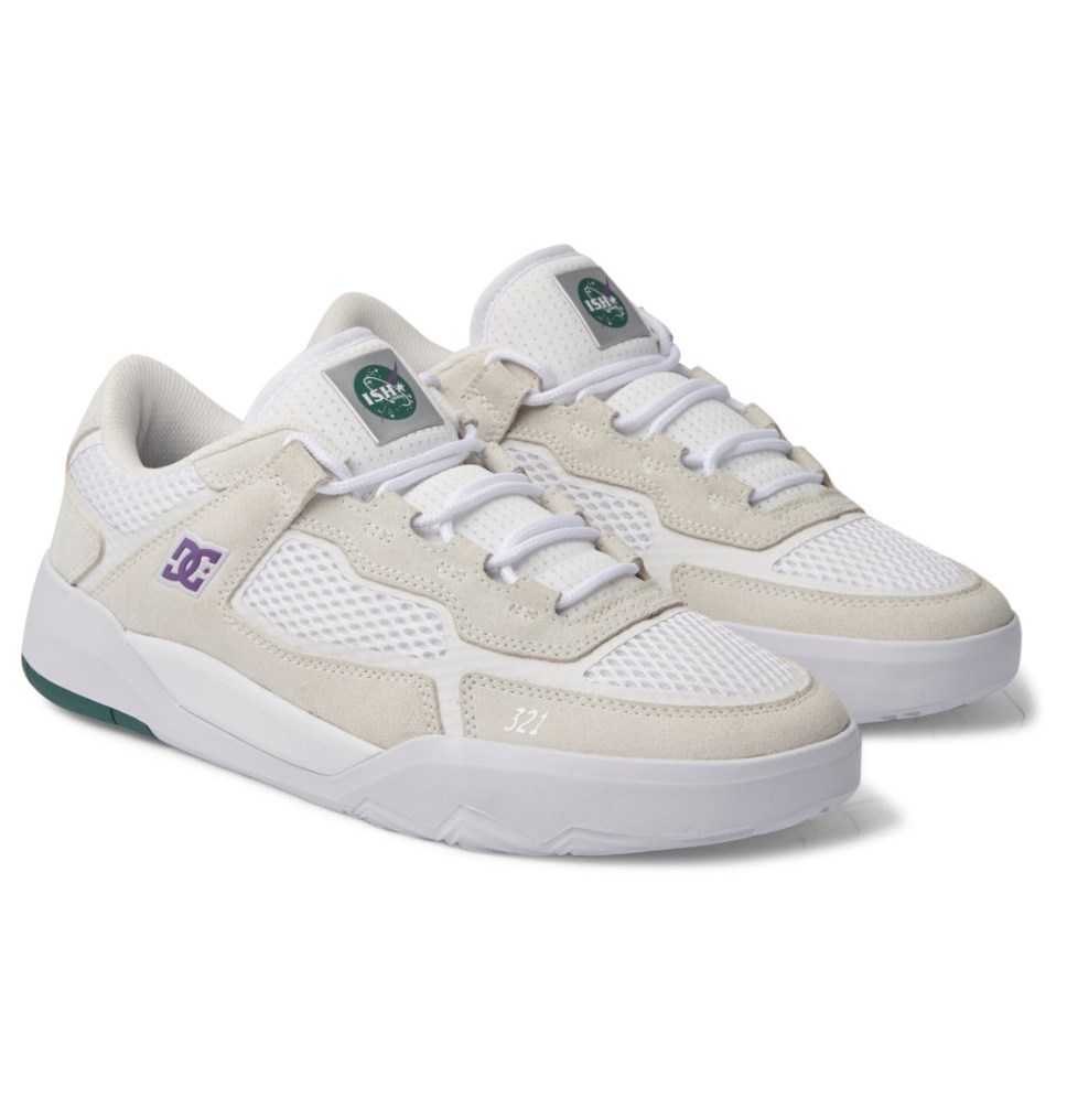 Basket DC Shoes France Metric S X Ish Cepeda Blanche Violette Homme | OBJ-1201023