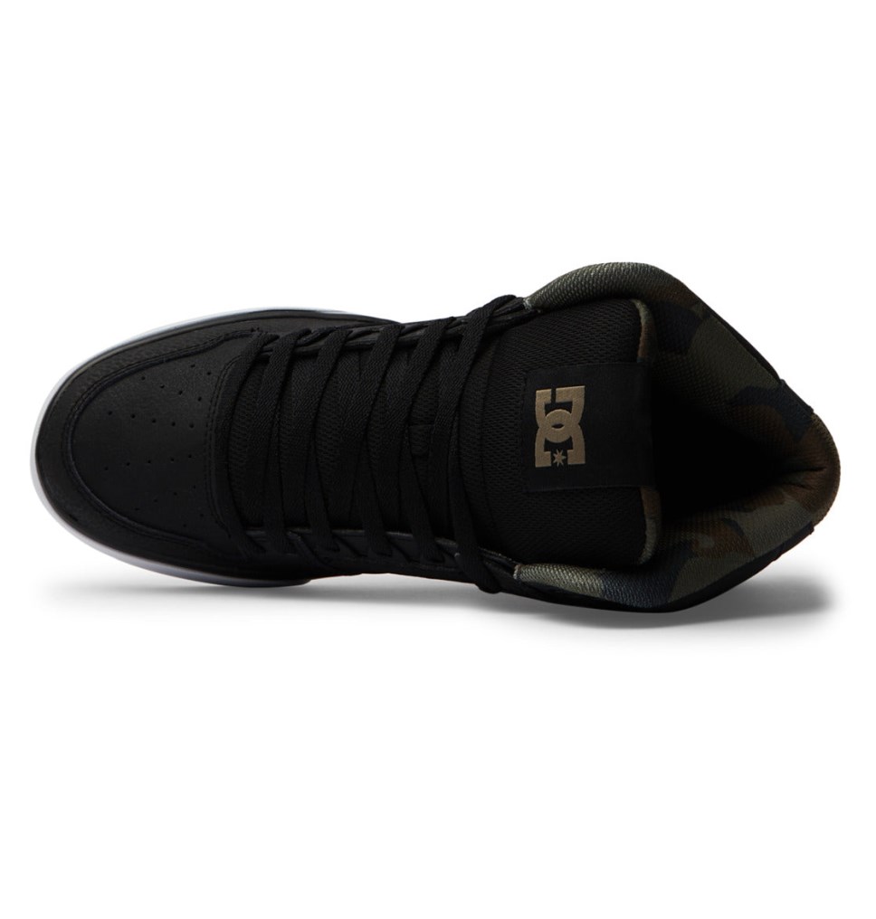 Basket Montante DC Shoes France Pure Noir Vert Homme | BDB-2837035